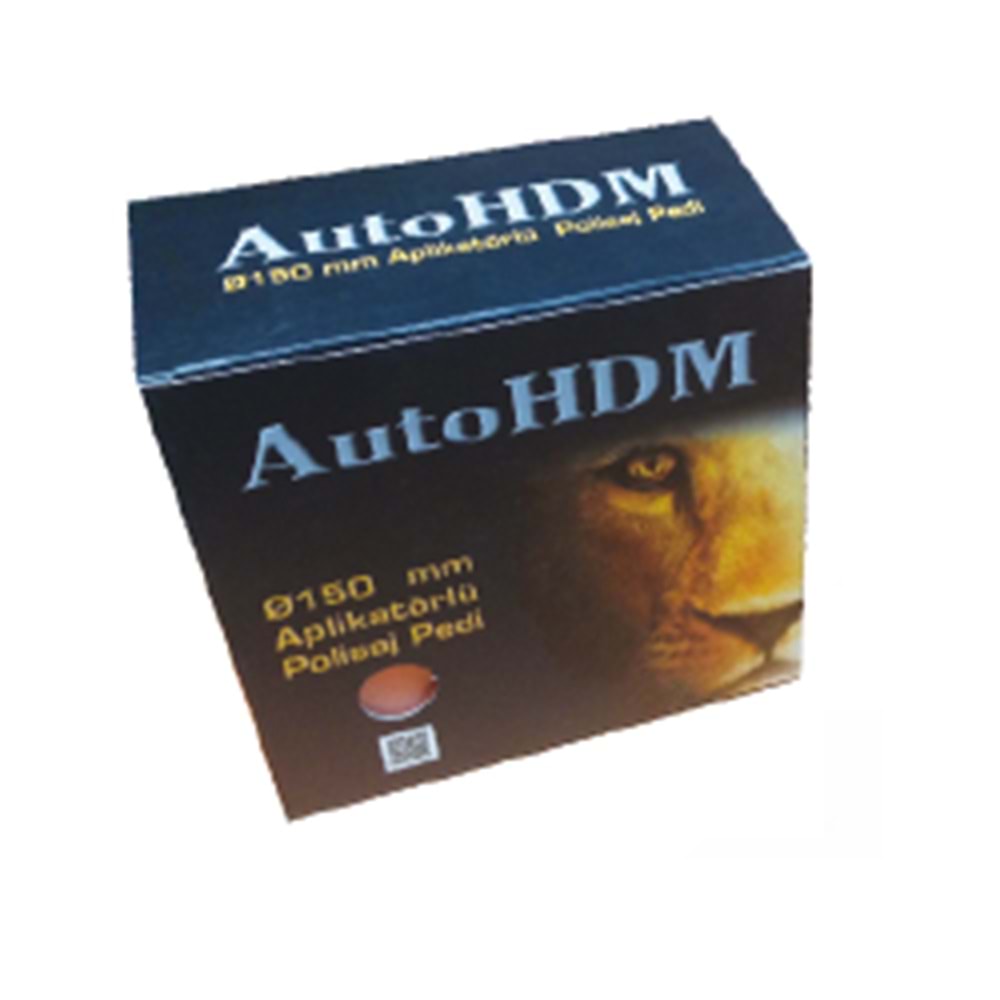 150 mm APLİKATÖRLÜ POLİSAJ PEDİ - TURUNCU