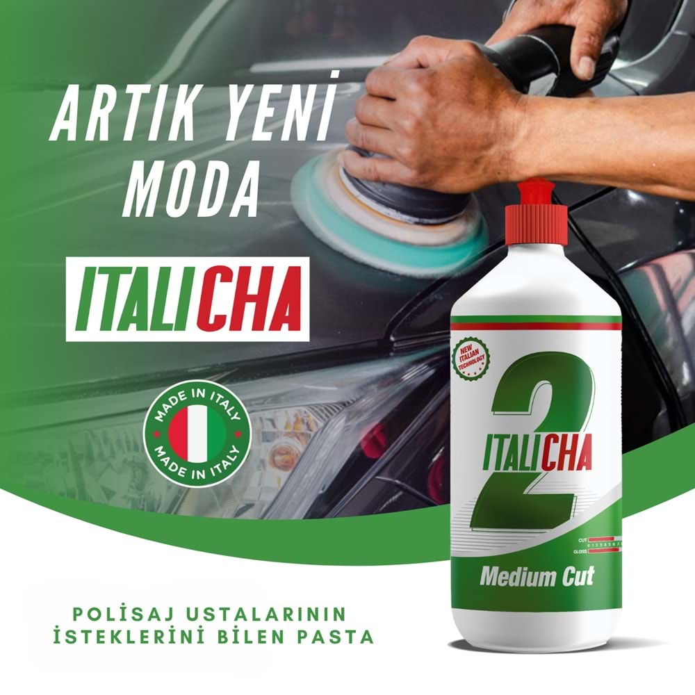 ITALICHA 2 MEDIUM CUT ORTA PASTA 1 LT.