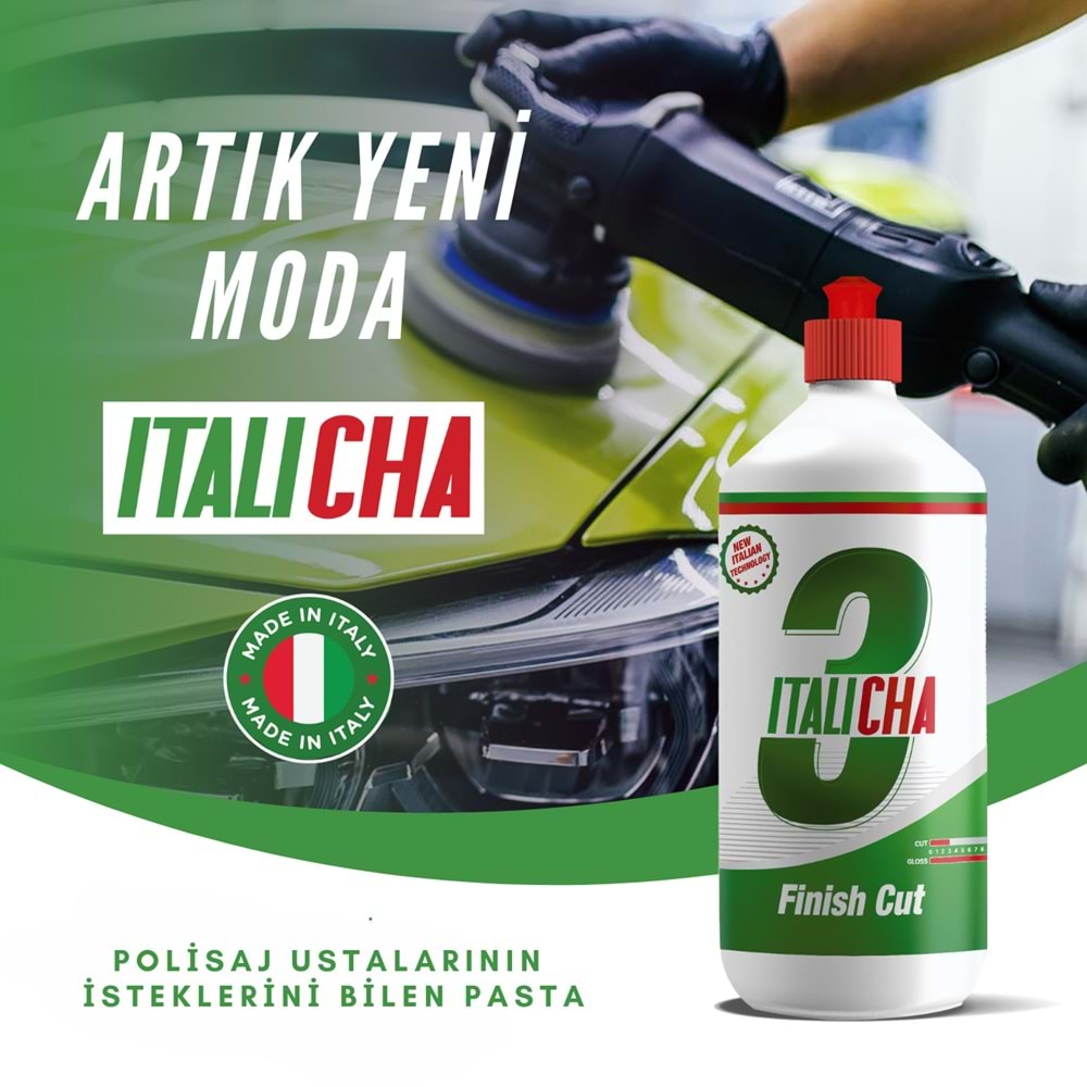 ITALICHA 3 FINISH CUT İNCE PASTA 1 LT.