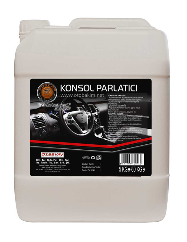 KONSOL PARLATICI 5 KG.
